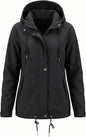 Rain Jacket Women Waterproof Lightweight Drawstring Zip Rain Coats Hiking Outdoor Travel Windbreaker with Hood