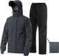 Rain Suit Waterproof Jacket with Pants 2 Pieces Breathable Lightweight Packable Raincoat with Hooded Rain Gear Unisex