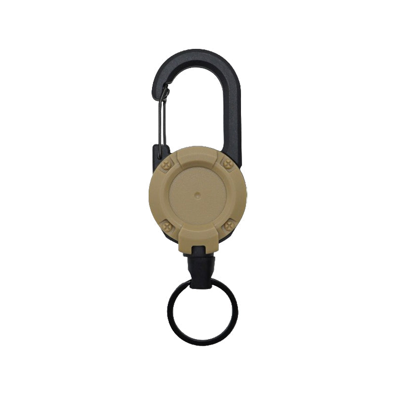New Multifunctional Retractable Pull Reel Carabiner Keychain