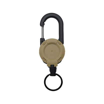 New Multifunctional Retractable Pull Reel Carabiner Keychain